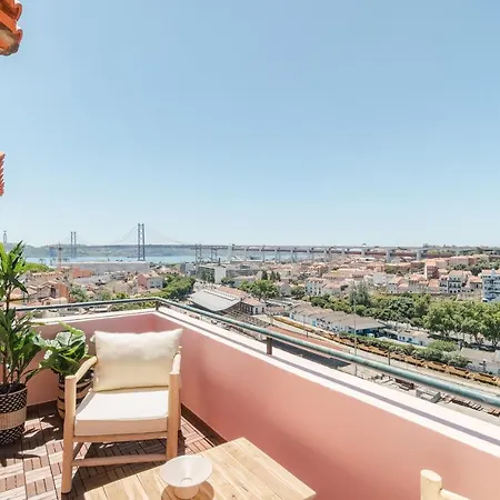 Casa Boma - Unique With Private Balcony And Panoramic Bridge View - Alcantara Iv *